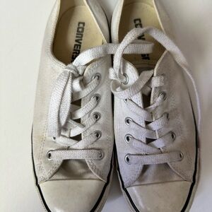 Converse Classic White Canvas Sneakers